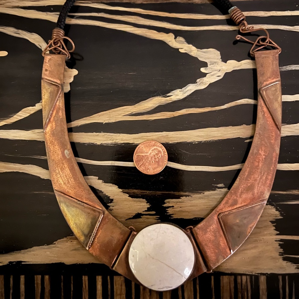 Cuban Choker Style Statement Necklace